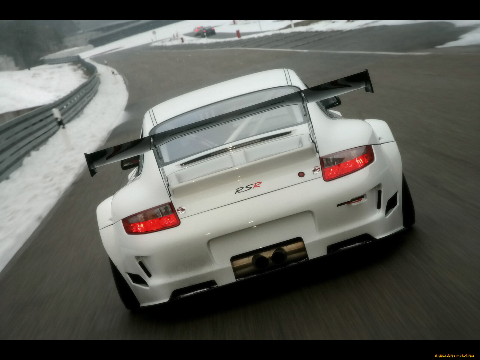 2009, porsche, 911, gt3, rsr, 